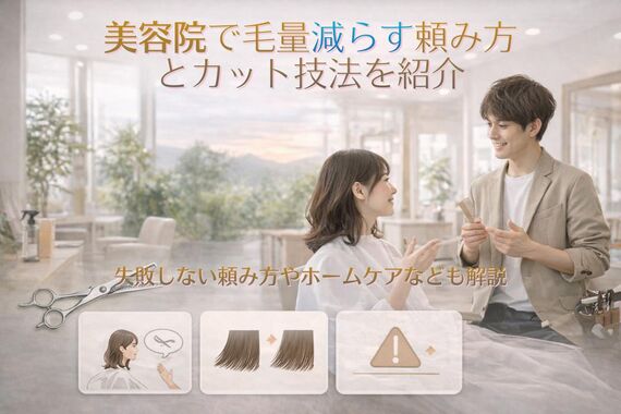 06 美容院 毛量減らす